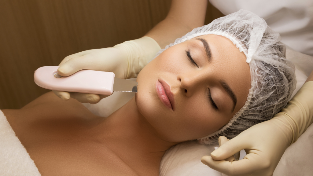 Deep pore cleansing facial
